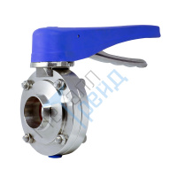 Затвор дисковый ДУ 32 сс DIN AISI 304 EPDM